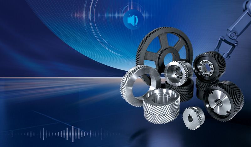 Double Helical Teeth (DHT) Timing Pulley